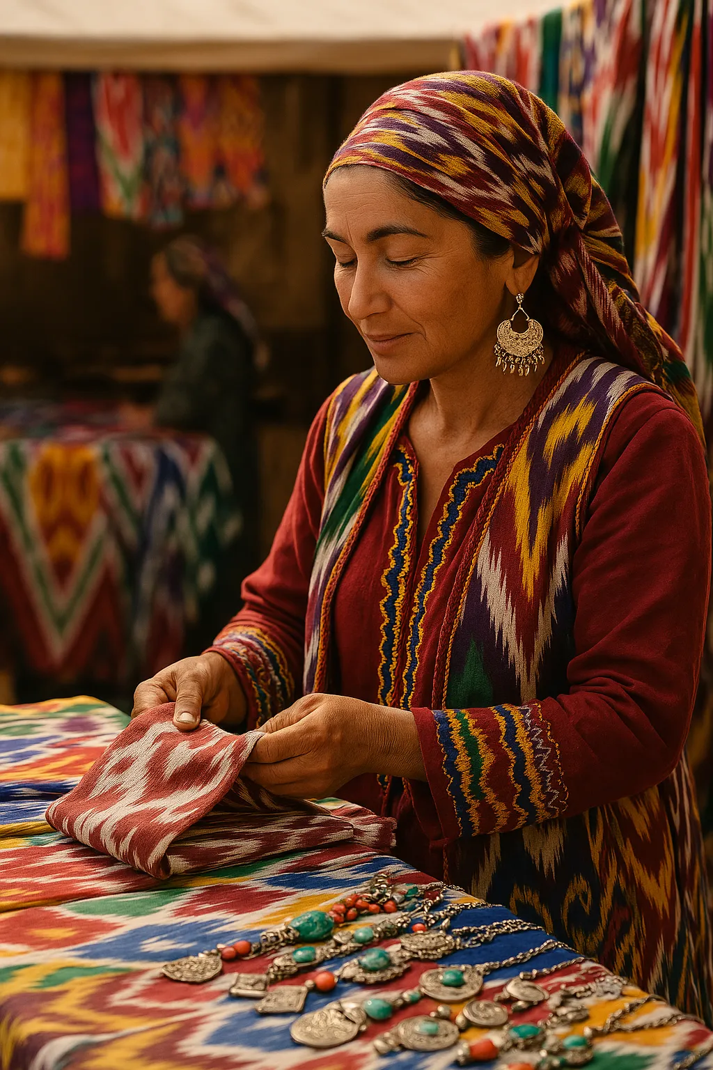 Textiles and jewelry
